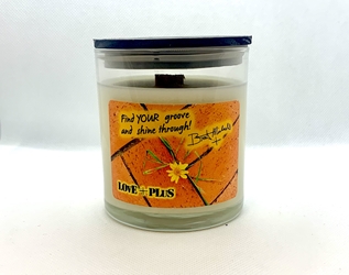 Find Your Groove LOvE+PLuS Candle Jar Bret Michaels, Brett Michaels, Bret Micheals, Brett Micheals, LIfestyle, Style, Life, Collection, Home, Inspiration, gifts, candle, LOVE+PLUS, Find Your Groove