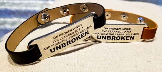 Unbroken Leather Bracelet Bret Michaels, Brett Michaels, Bret Micheals, Brett Micheals, Inspiration, gifts, jewelry